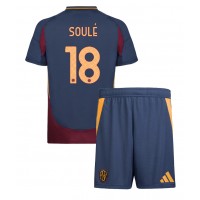 Camiseta AS Roma Matias Soule #18 Tercera Equipación Replica 2024-25 para niños mangas cortas (+ Pantalones cortos)